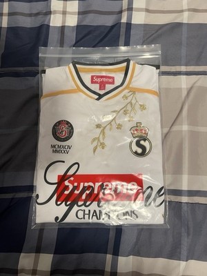 Supreme Floral Soccer Jersey Size Medium | eBay