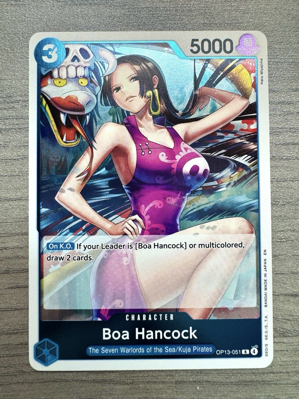 Boa Hancock OP13-051 Carrying On His Will Foil