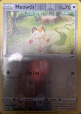 Meowth Common SWSH08: Fusion Strike 199/264 NM