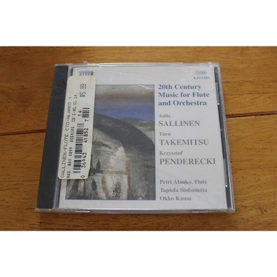 Sallinen Takemitsu Penderecki CD 20th Century Flute Orchestra Naxos Classical
