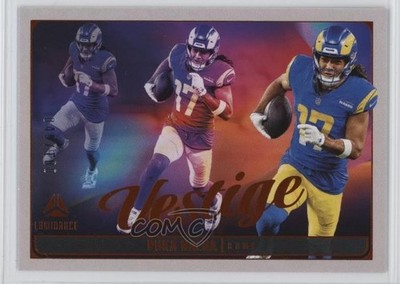 2025 Panini Luminance Vestige Orange 45/100 Puka Nacua #23 1sd2