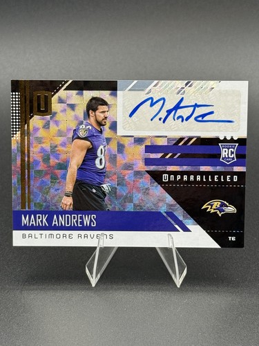 Mark Andrews [Signature] #255 2018 Panini Unparalleled card