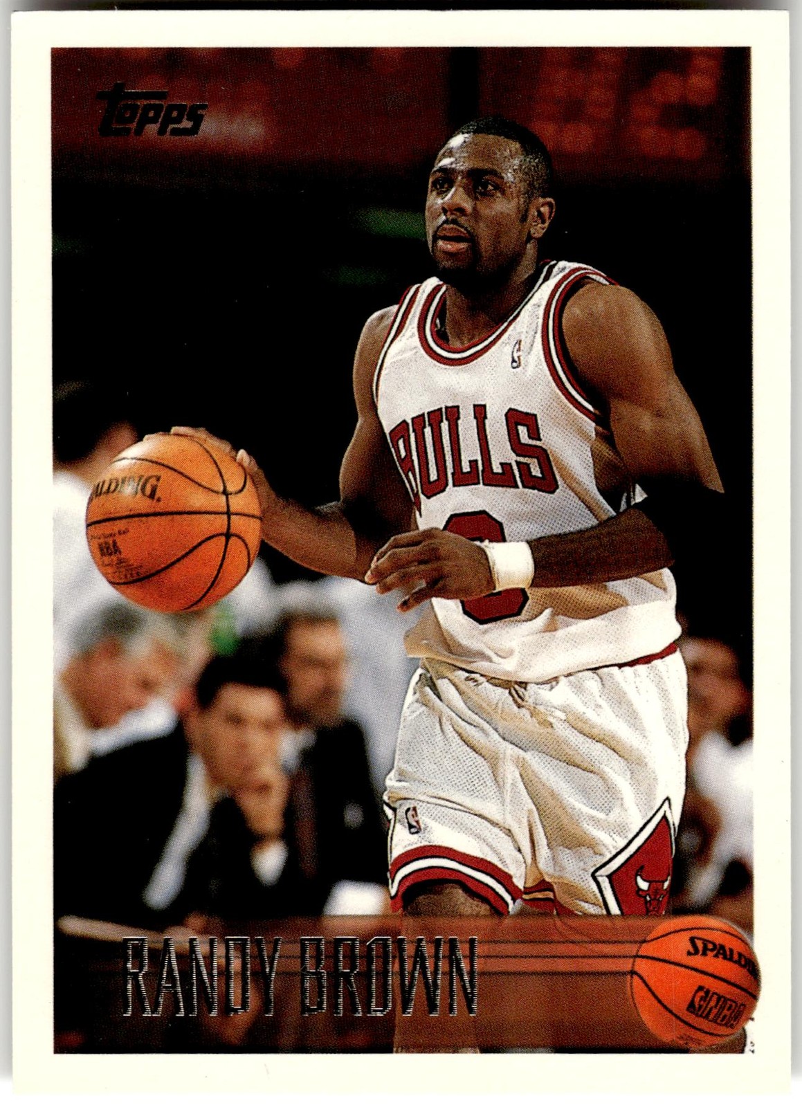 1996-97 Topps #63 Randy Brown Chicago Bulls NBA