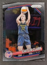 2025 Panini WNBA Prizm CAITLIN CLARK Base Card #22 Indiana Fever (C)