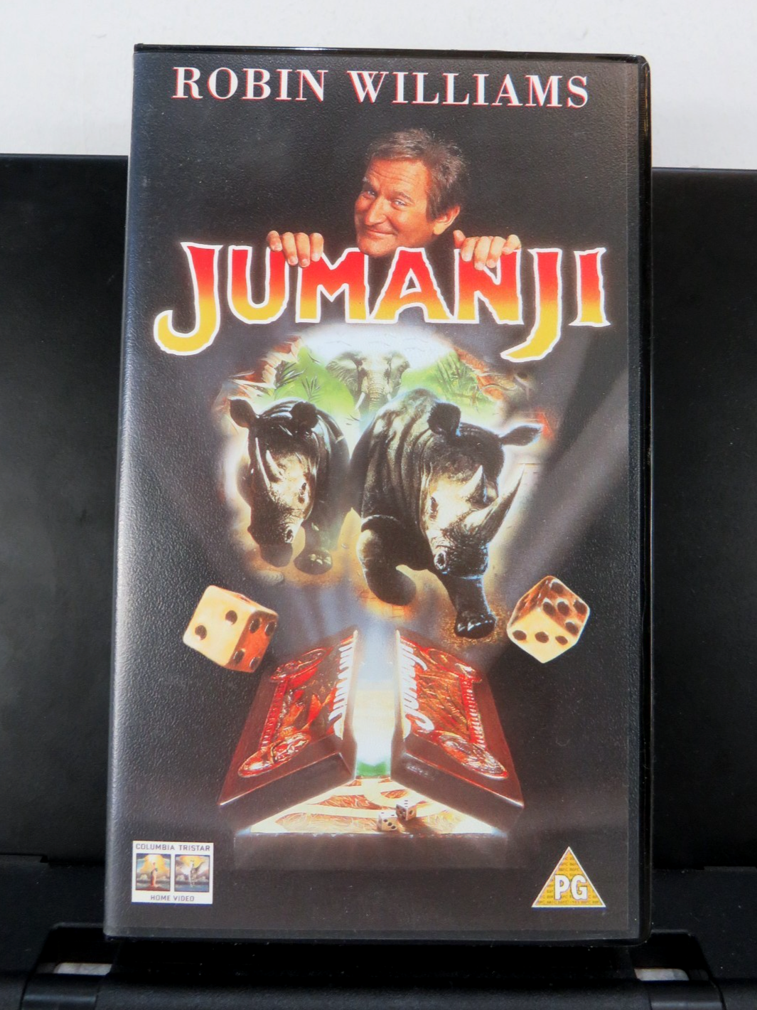 Jumanji VHS 1995 (Robin Williams, PG)