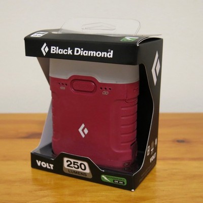 New BLACK DIAMOND Volt Lantern Dark Berry, 250 Lumens, Rechargeable/AA Batteries