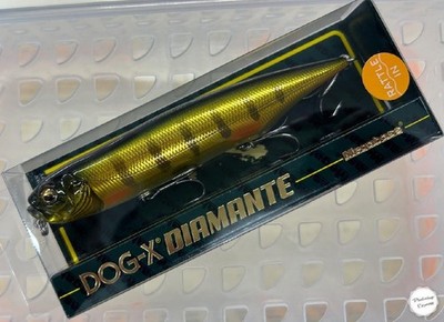 Megabass DOGX Diamante Rattle Wagin Peacock 120mm 3/4oz Floating Lure