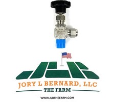 DK-LOK, D-PRO, V15BMD4N4TARS, INTEGRAL BONNET NEEDLE VALVE, 1/4"NPT x 1/4"TUBE S