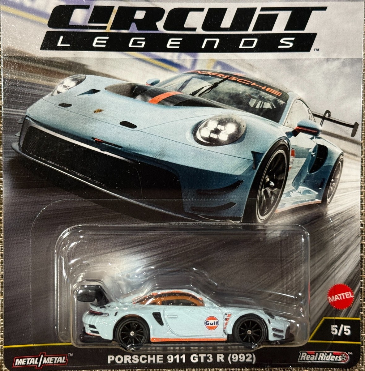 2025 Hot Wheels Car Culture Circuit Legends Porsche 911 GT3 R(992