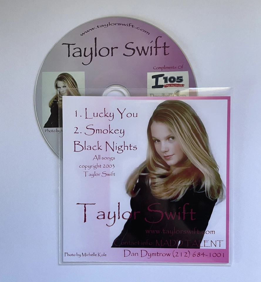Taylor Swift - Lucky You | Promo CD Demo 2003 2 Tracks - Image 4 of 4