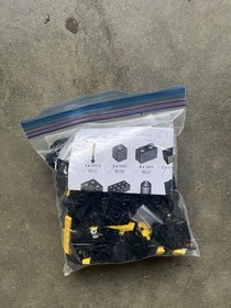 Lego Space Blacktron I 6941 Battrax Set 1987 - AS IS