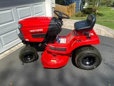 Craftsman T110 42in 17.5HP Gas Riding Tractor - 2 yrs old - w/Bagger & Mulch Kit