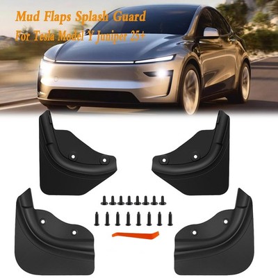 Mud Flaps for Tesla Model Y Launch/Juniper 2025 2026 Splash Guards No Drilling