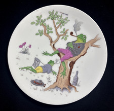 Fischer & Mieg Pirkenhammer Austria Smoking Frog Plate 7.25"