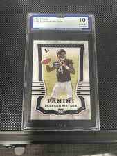2017 Panini Rookies Deshaun Watson #102 ISA 10 GEM MT Rookie Houston Texans