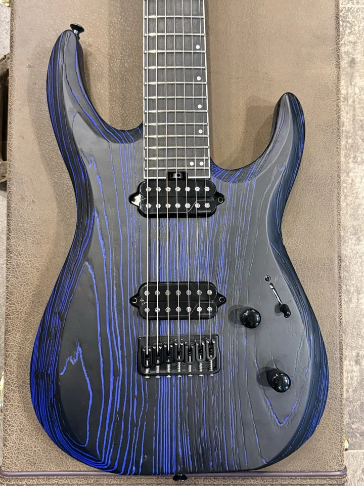 Jackson Pro Series Dinky DK Modern Ash HT7 - Baked Blue 2020 Foto 2 de 4