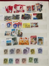 CMD9) Large red stockbook with dupicated ranges of used Netherlands, 1898 -2013.