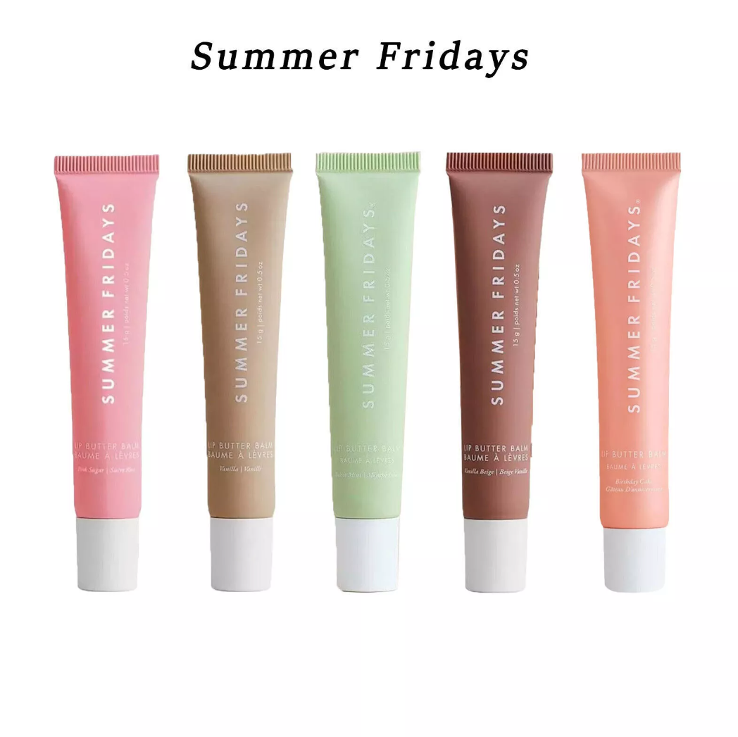 Summer Fridays Lip Butter Balm New With Sealed Box 0.5 oz/15g Hydration Shine