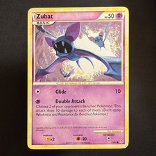 Zubat - 70/95 - HS—Unleashed - Pokemon - Common - Damaged on eBay