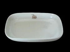 Vintage porcelain small tray first class TAP Air Portugal Vista Alegre 1960s