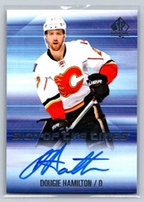 2015-16 SP Authentic Sign of the Times Dougie Hamilton Auto Calgary Flames