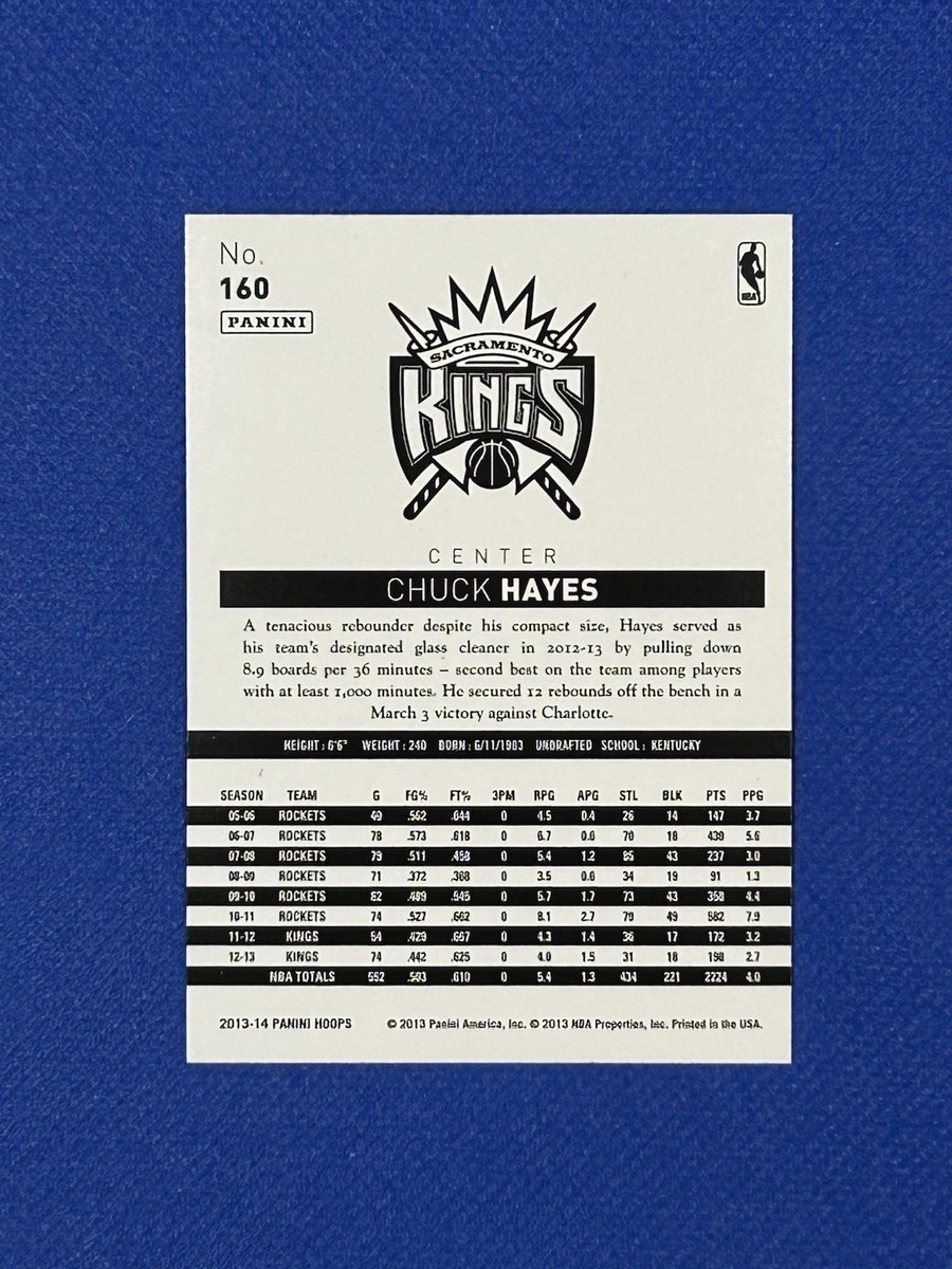 KILLIAN HAYES RC AUTO 2枚セート 2013 Hoops Red Chuck Hayes Autograph auto signed Sacramento Kings