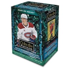 Caja bláster de hockey platino O-Pee-Chee cubierta superior 2025/26