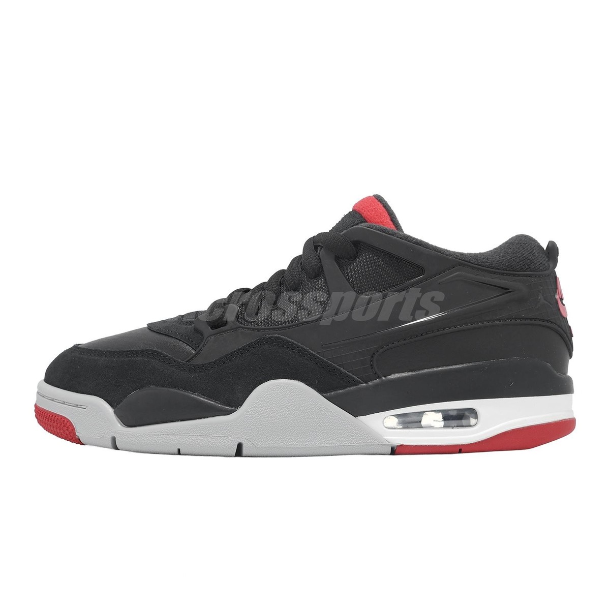 Nike Air Jordan 4 RM Bred Black Men Casual Lifestyle Shoes 
