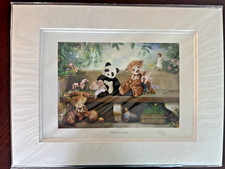 The Secret Garden Collector's Print from Charlie Bears Numbered 493/495 Sighed