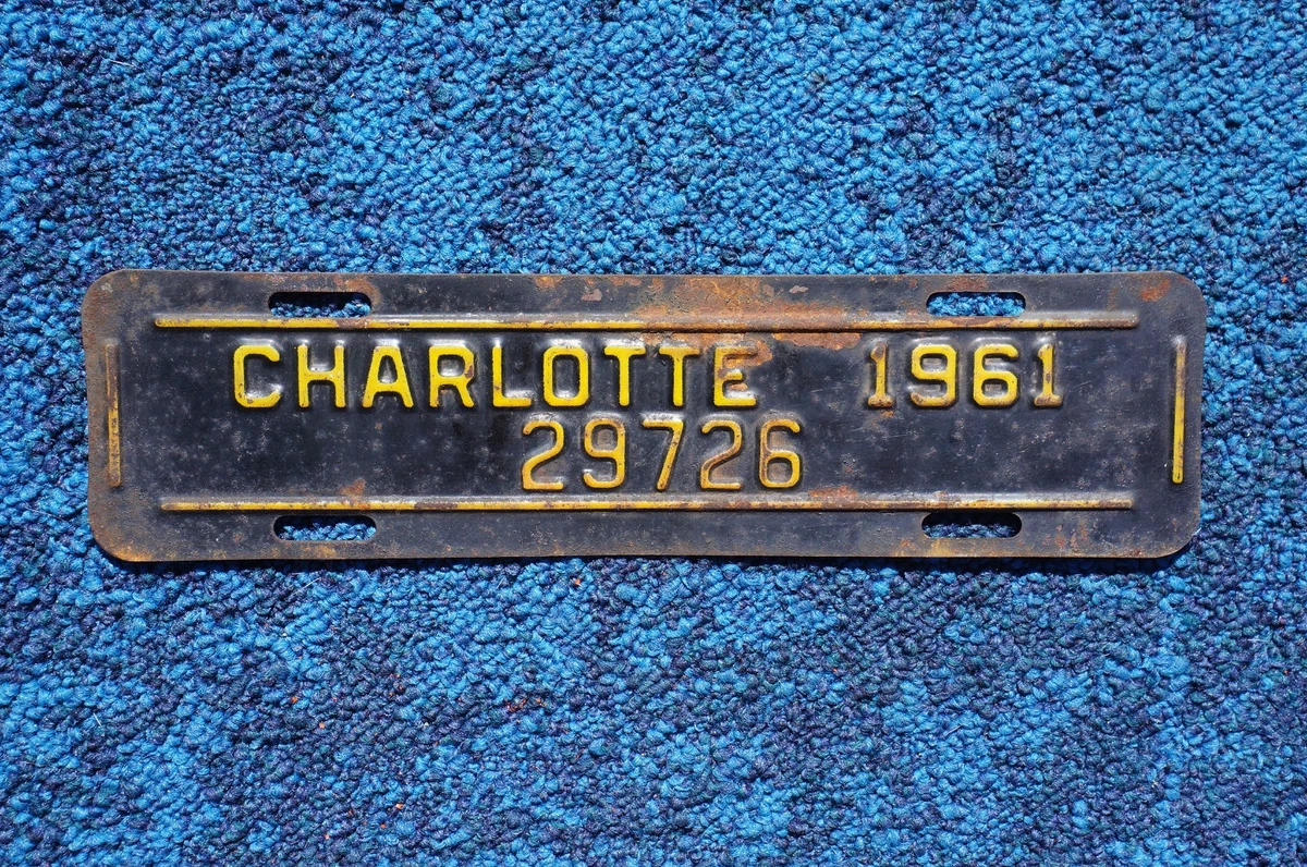 Plaque immatriculation North Carolina USA 30x15cm | Plaque Immat