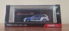 INNO MODELS 1:64 HONDA CIVIC TRAMP KAWAI STEEL MACAU GUIDE RACE 1989