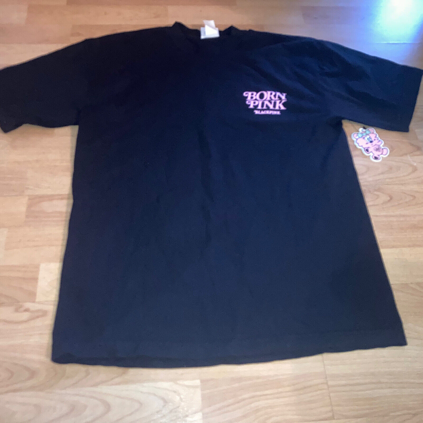 BLACKPINK BP x Vick Verdy Black T Shirt Born Pink Size Medium ...