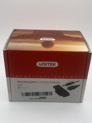 Unitek USB 3.0 to SATA III Hard Drive Adapter External Kit Cable for 2.5 3.5 In