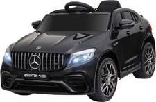 DecHome Macchina Elettrica Bambini Mercedes GLA45 Cintura 3+ Nero DH37065
