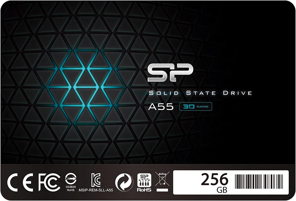 Silicon Power SSD 3D NAND SLC 2.5" SATA-3 Slim Laptop Hard Drive HDD 128GB-1TB - Image 3 of 4
