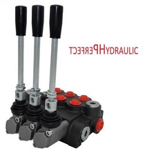 Distributeur hydraulique 3 fonctions doubles effets 80 litres