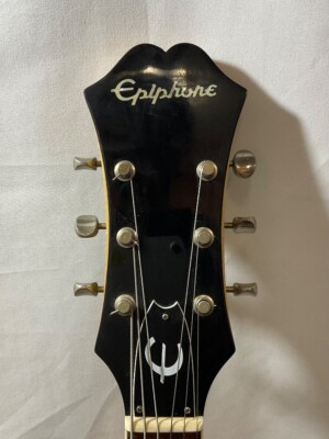 Electric Guitar Epiphone Casino Orange Label Natural Made in