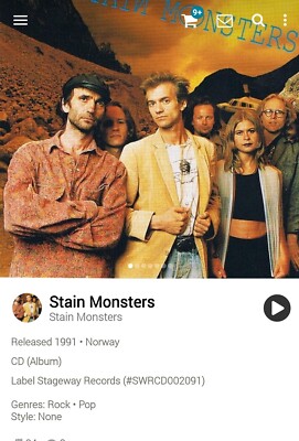 Stain Monsters ~ S/T CD 1991 Hi-Tech AOR Melodic Synth Rock Modesty Stabilizers