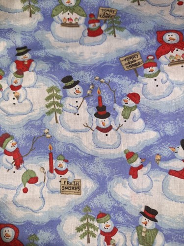 Snowmen Family Medical Surgical Bouffant Scrub Hat ONE SIZE !!! L - Picture 2 of 2