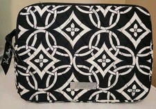 Vera Bradley E-Reader Sleeve Concerto Tablet Black White