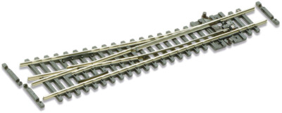 Peco Sl-E391F Scale N Code 55 Electrofrog: Right Short Switch 10° - L: 4.84 In