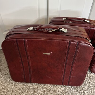 Vintage Samsonite Sonora 2 3 Piece Luggage Set Nice Soft