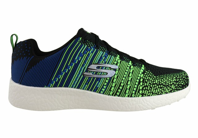 skechers memory foam mens green