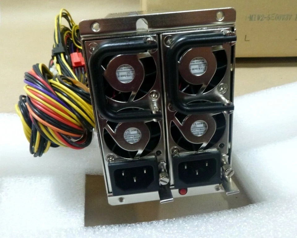 EMACS Zippy M1W2-5E00V3V, 2U Redundant Form ,1400W Gold 80 Power Supply - Image 3 of 4