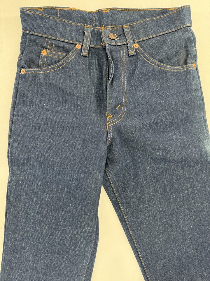 Vtg Levi Jeans Orange Tab 1980’s Mens Size 28x36 Dark Straight Leg 100 Cotton eBay