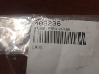 BERTAZZONI 409236 GAUGE PYRO 20K20 OEM BRAND NEW FREE SHIPPING 