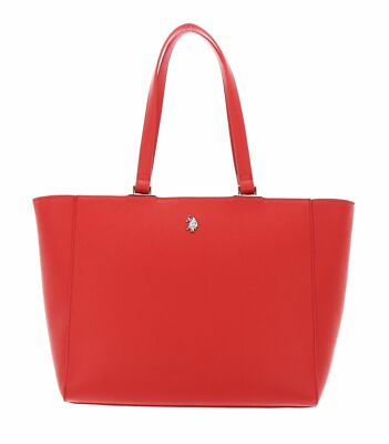 POLO Jones Shopping Bag Schultertasche Tasche Coral Rot