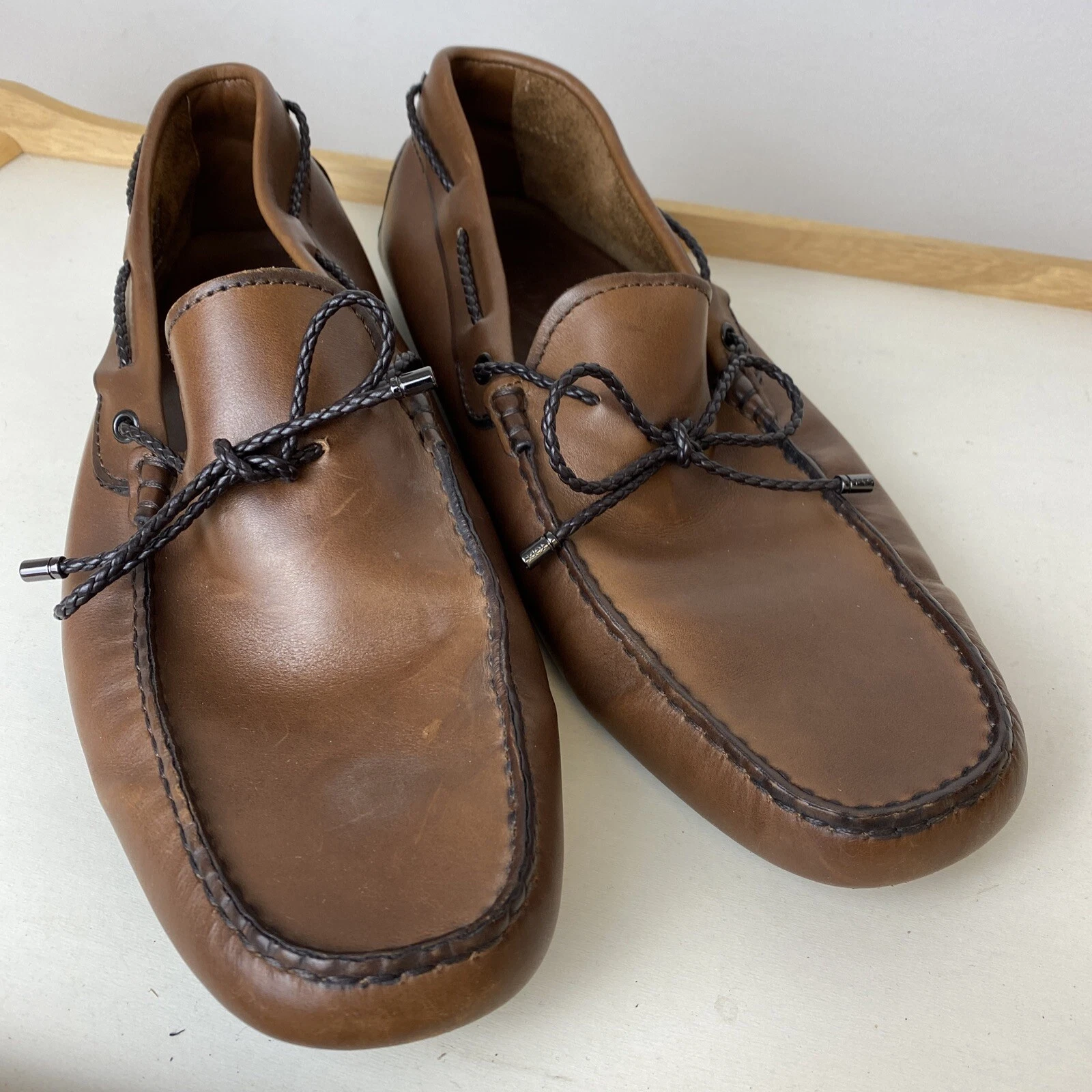 TOD’S Mocassino uomo G2188 10 mocassino uomo TOD'S marrone pelle in pelle S1