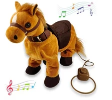 Juguetes Para Niños Niñas Caballos 1-2-3-4-5 Años Canta Baila Camina Pony Mascot