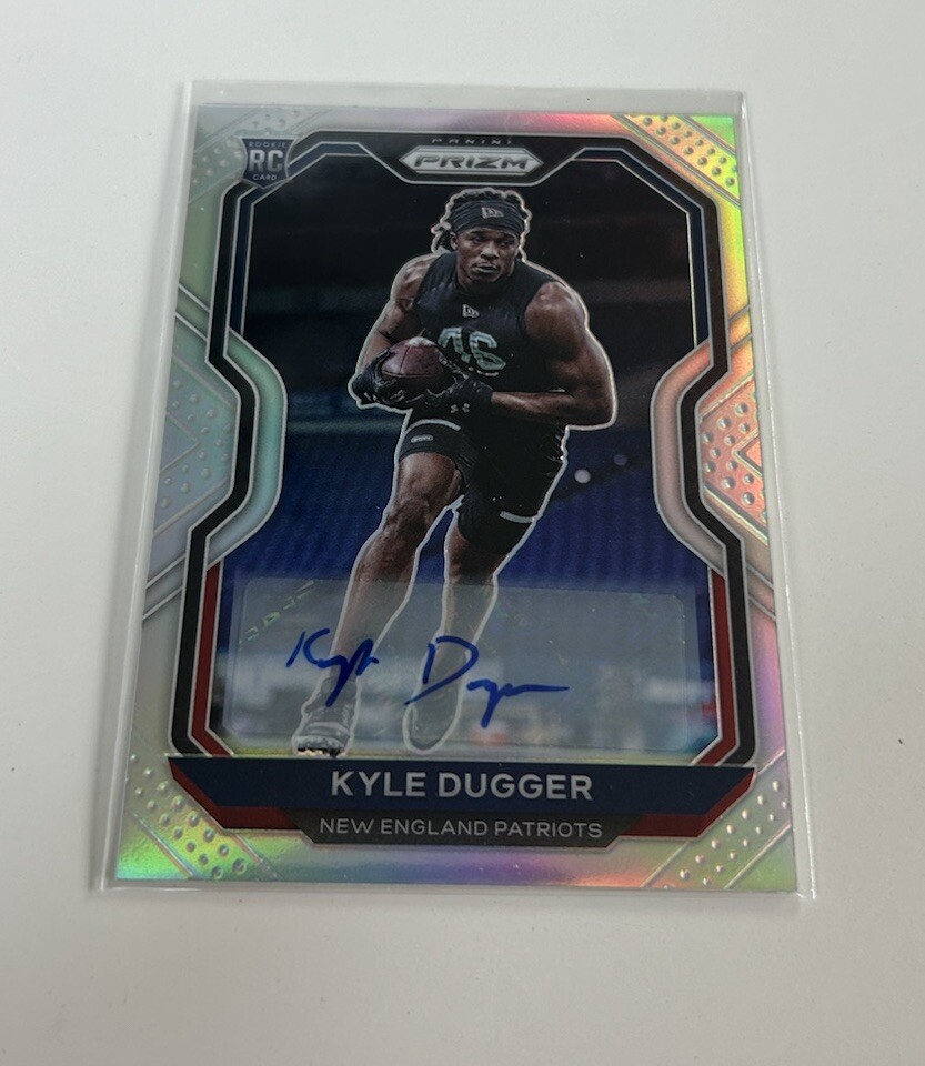 2020 Panini Prizm - Rookie Silver Prizm Autographs #368 Kyle Dugger (AU, RC)